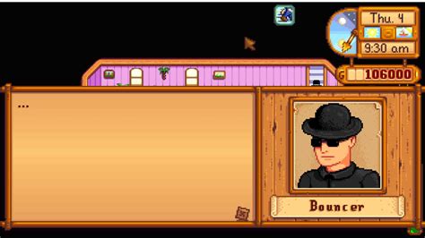 stardew valley oasis bouncer|HOW TO REMOVE THE BOUNCER .